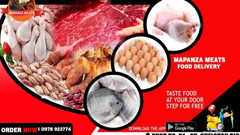 Mapanza meats does offer online sales and deliveries